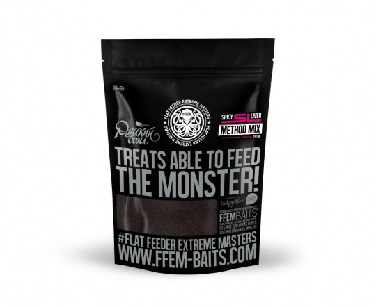 Прикормка FFEM Method Mix Spicy Liver 