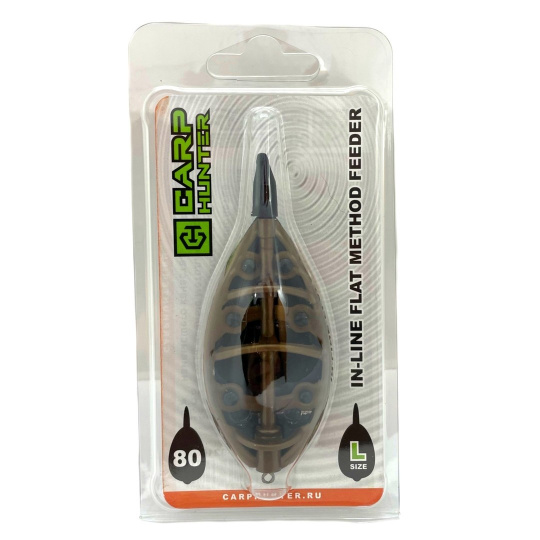 Флэт кормушка CarpHunter Flat Method Feeder Large 80г