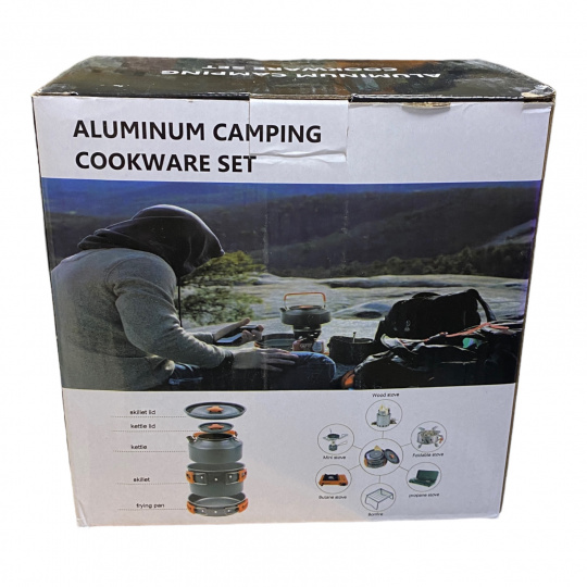 Набор кемпинговой посуды DAYO 941001-3 (алюминий)