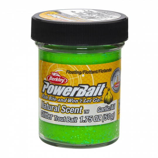 Форелевая паста Berkley Garlic Chartreuse чеснок цвет зелёный