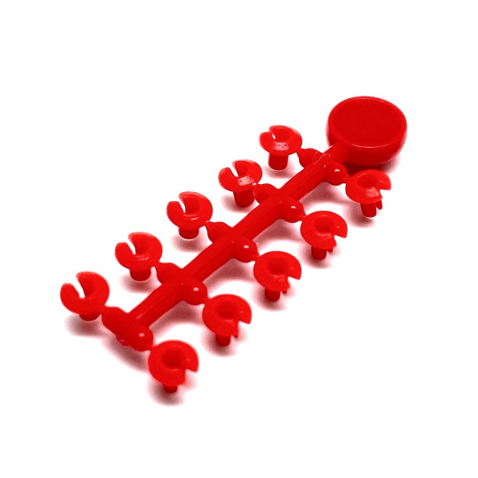 Стопор-шляпка для крепления бойла (оранжевый) CarpHunter Stopper Floss Caps (orange) PREMIUM (20 шт.