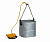 FLAGMAN Ведро Eva Bucket квадратное 18,5х18,5х18см	