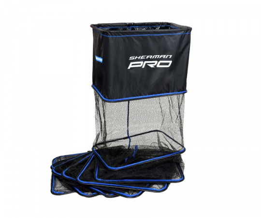 FLAGMAN Садок Sherman Pro 60x50см Rubber mesh  4,0м наружный каркас