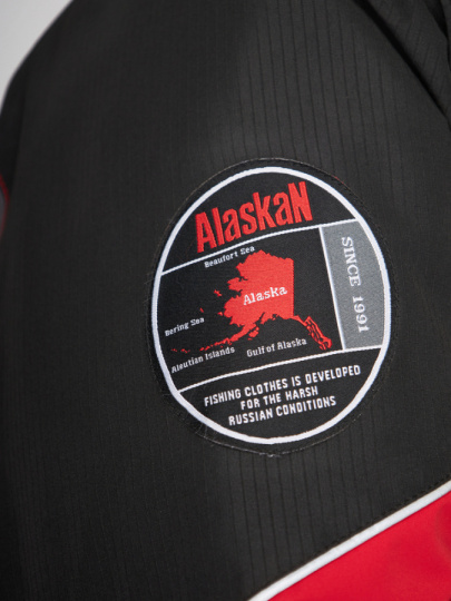 Костюм зимний Alaskan Dakota 2.0 красный/серый/черный  S (куртка+ полукомбинезон)