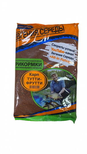Прикормка Уникорм "Карп (тутти-фрутти)" 1кг	