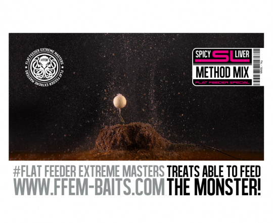 Прикормка FFEM Method Mix Spicy Liver 