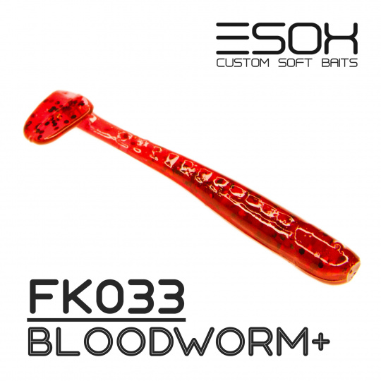 Baby Minnow 1.4"(36мм) 12 шт FK033 Bloodworm