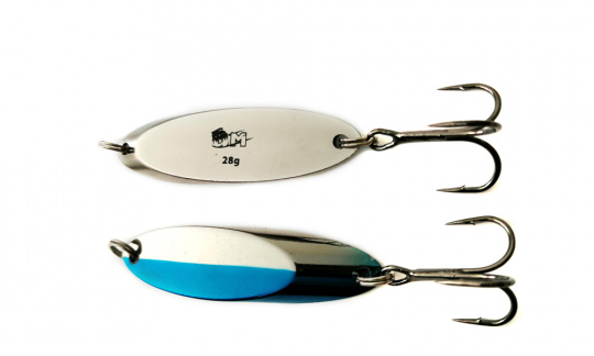 Блесна Mottomo Skill Blade 28g Silver Blue			