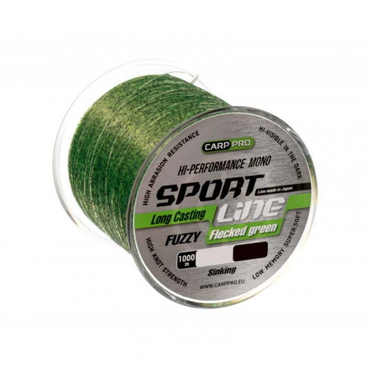 CARP PRO Леска Sport Line Flecked Green 1000м 0,265мм
