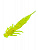 Приманка ZUB-LARVA  80мм-5шт, (цвет 310) желтый с блестками