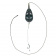 Готовый карповый монтаж с кормушкой In-line Flat method feeder MIDI 60г 1 крючок CarpHunter