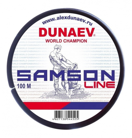 Леска Dunaev Samson 0.20мм  (3,8 кг)  100м