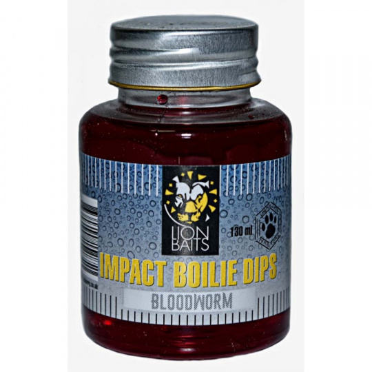 LION BAITS Impact Boilie Dips мотыль (Bloodworm) - 130 мл