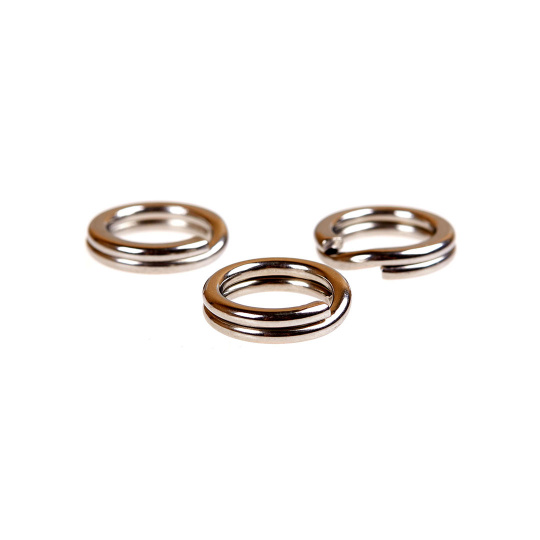Заводные кольца AKKOI SNAP SR02 10#  (тест: 90кг, 8шт)	