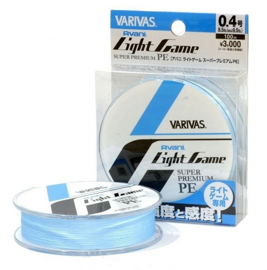 Плетеный шнур Varivas Light Game Super Premium PEx4 Center Marking 150m 0.4