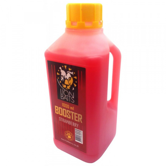 Lion Baits BOOSTER STRAWBERRY (клубника) - 1л