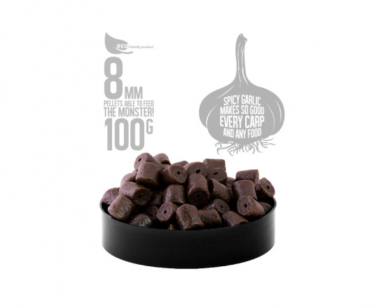 FFEM Hookbaits Pellets Spicy Garlic Halibut 8mm