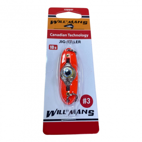 Блесна Willmans Моргалка(Дискотека) 10гр - триколор №19
