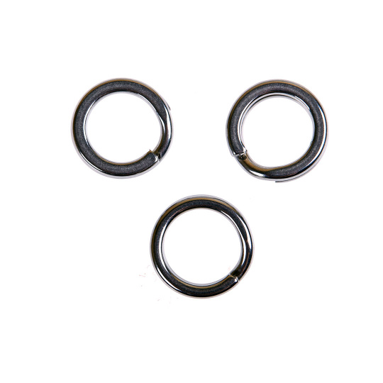 Заводные кольца AKKOI SNAP SR02 10#  (тест: 90кг, 8шт)	