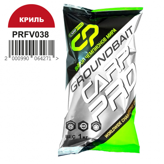 CARP PRO Прикормка для рыбы Криль 1к