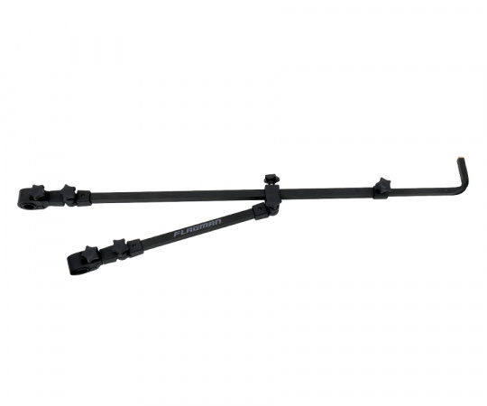 FLAGMAN Держатель удилища фидерного Double Feeder Arm Tele d25,30,36мм