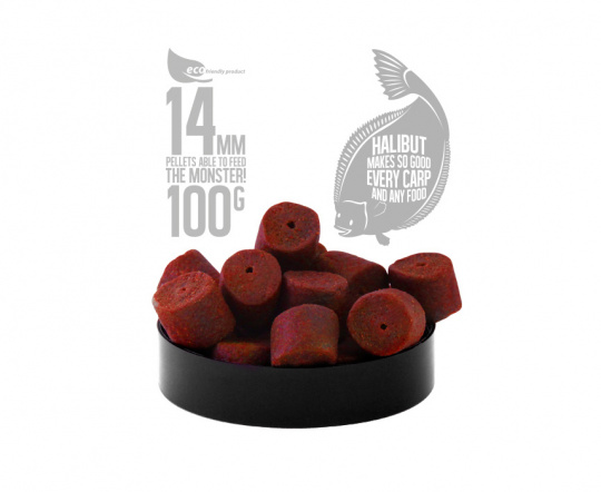 FFEM Hookbaits Pellets Red Halibut 14mm
