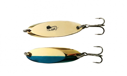 Блесна Mottomo Skill Blade 35g Gold Blue		