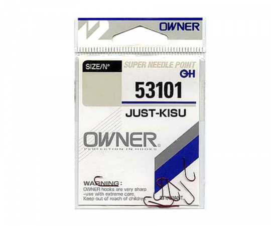 OWNER Крючок Just Kisu red №14 16шт