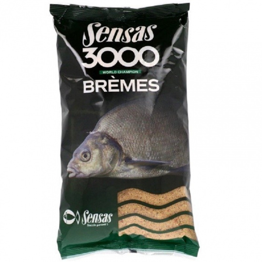 ПРИКОРМКА SENSAS 3000 BREMES 1КГ